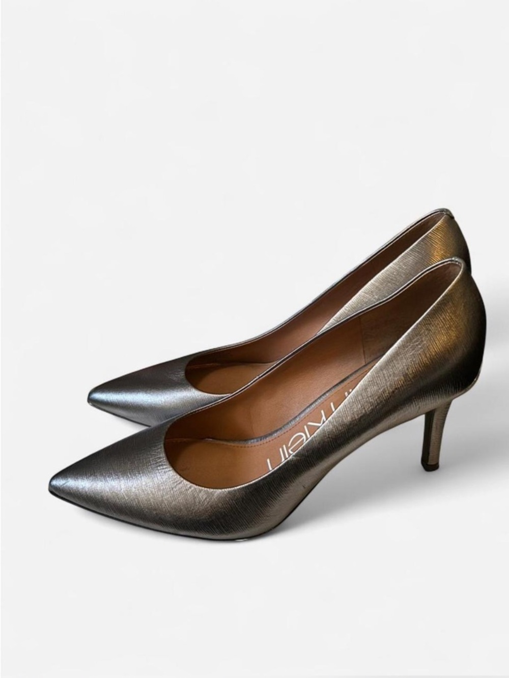 Calvin Klein Gayle Classic Pointed Toe Stiletto Pumps Size 9 - Picture 2 of 6